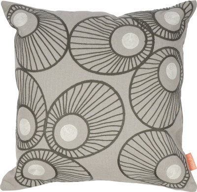 

Solaj Embroidered Cushions Cover(40 cm*40 cm, Grey)