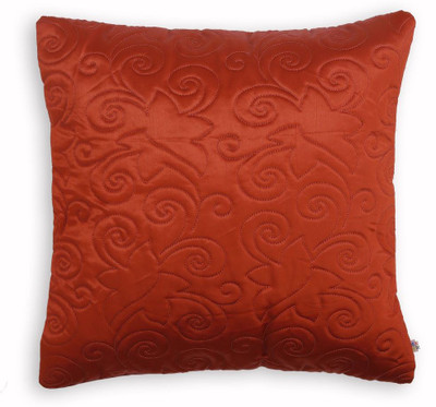 

Skipper Floral Cushions Cover(40 cm, Peach)