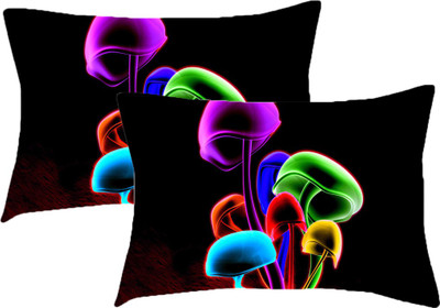 

Sleep Nature's Printed Pillows Cover(Pack of 2, 68.58 cm*45.72 cm, Multicolor)
