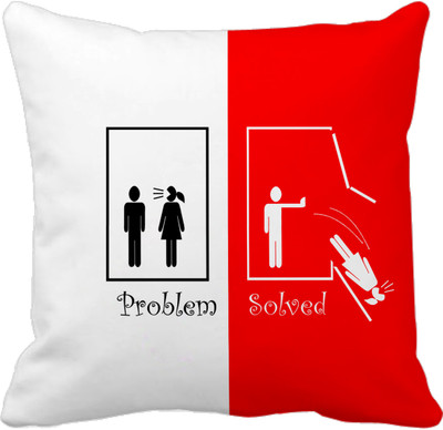 

Tied Ribbons Printed Cushions Cover(30 cm*30 cm, Multicolor)