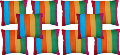 

HOME SHINE Striped Cushions Cover(30 cm*30 cm, Multicolor)