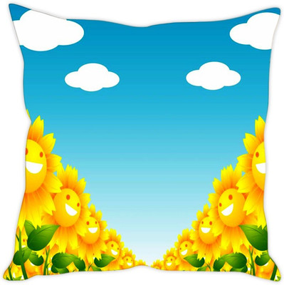 

Sleep Nature's Abstract Cushions Cover(30.63 cm*30.63 cm, Multicolor)