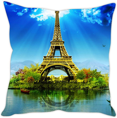 

Sleep Nature's Abstract Cushions Cover(40 cm*40 cm, Multicolor)