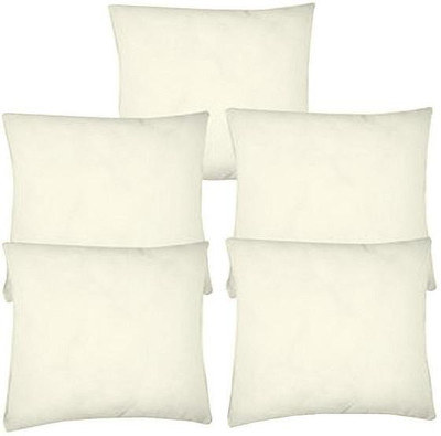 4% OFF on LNT Striped Cushions Cover(Pack of 5, 30.48 cm*30.48 cm, White)