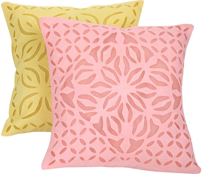 

Rajrang Abstract Cushions Cover(Pack of 2, 43 cm*43 cm, Pink)