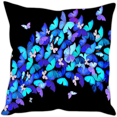 

Sleep Nature's Abstract Cushions Cover(30.63 cm*30.63 cm, Multicolor)