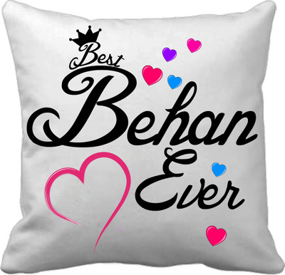 TIED RIBBONS Solid Cushions Cover(40 cm*40 cm, White)