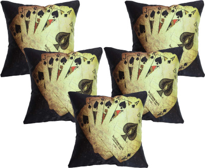 

Creative Homes Abstract Cushions Cover(Pack of 5, 40 cm*40 cm, Multicolor)
