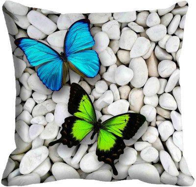 60% OFF on meSleep 3D Printed Cushions Cover(40.64 cm*40.64 cm, Multicolor)