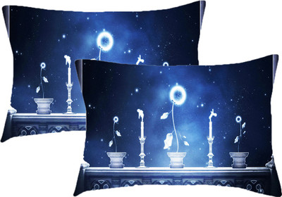 

Sleep Nature's Printed Pillows Cover(Pack of 2, 68.58 cm*45.72 cm, Multicolor)