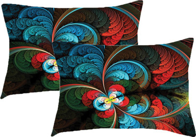 

Sleep Nature's Printed Pillows Cover(Pack of 2, 68.58 cm*45.72 cm, Multicolor)