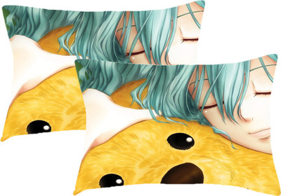 

Sleep Nature's Printed Pillows Cover(Pack of 2, 68.58 cm*45.72 cm, Multicolor)