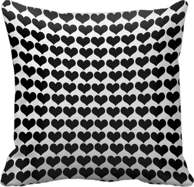

SajawatHomes Abstract Cushions Cover(30 cm*30 cm, Black, White)