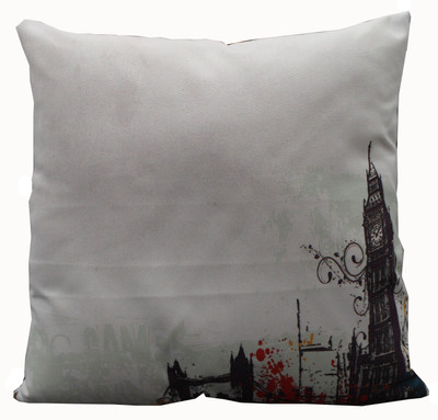 

Adishma Printed Cushions Cover(40 cm*40 cm, White)