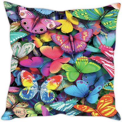 

Sleep Nature's Abstract Cushions Cover(Pack of 5, 30.64 cm*30.64 cm, Multicolor)