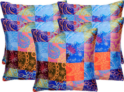 

Alina Decor Printed Cushions Cover(Pack of 5, 40 cm*40 cm, Multicolor)