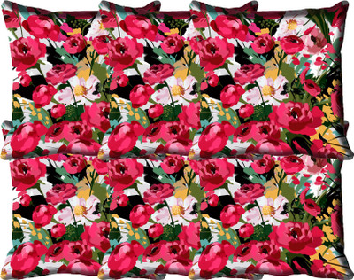 

IndiWeaves Printed Cushions Cover(Pack of 6, 40 cm*40 cm, Multicolor)