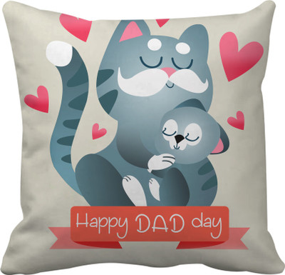 

Tied Ribbons Printed Cushions Cover(30 cm*30 cm, Multicolor)
