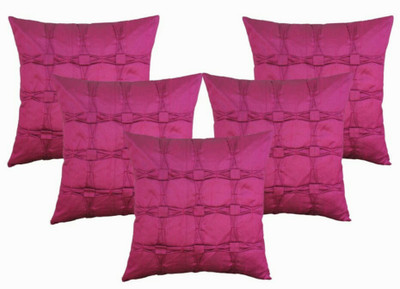 

Shine Villa Striped Cushions Cover(Pack of 5, 40 cm*40 cm, Pink)