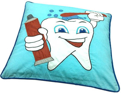 

Hugs N Rugs Embroidered Cushions Cover(40 cm*40 cm, Multicolor)