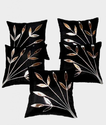 

Homedecorhd Embroidered Cushions & Pillows Cover(Pack of 5, 40 cm*40 cm, Multicolor)
