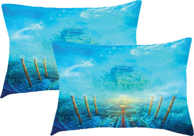 

Sleep Nature's Printed Pillows Cover(Pack of 2, 68.58 cm*45.72 cm, Multicolor)