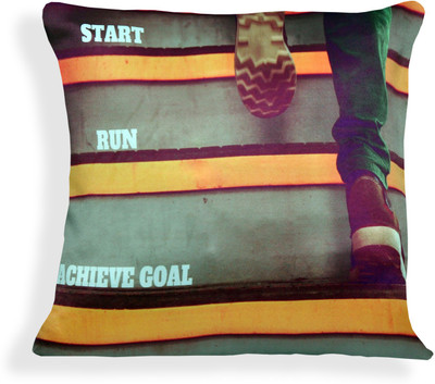 

Sowing Happiness Printed Cushions Cover(40 cm*40 cm, Multicolor)