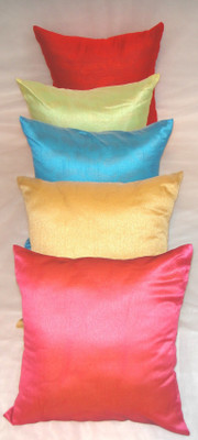 

ASC Plain Cushions Cover(Pack of 5, 40.64 cm*40.64 cm, Multicolor)