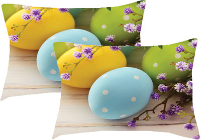 

Sleep Nature's Printed Pillows Cover(Pack of 2, 68.58 cm*45.72 cm, Multicolor)