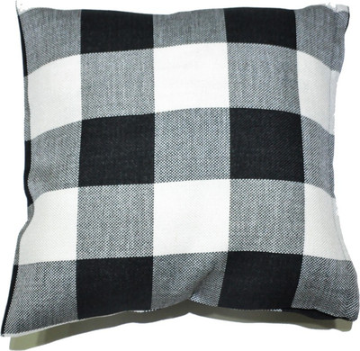 

Koncepts Checkered Cushions & Pillows Cover(42 cm*42 cm, Black)