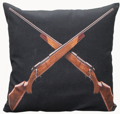 

Adishma Printed Cushions Cover(40 cm*40 cm, Black)
