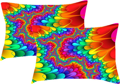 

Sleep Nature's Printed Pillows Cover(Pack of 2, 68.58 cm*45.72 cm, Multicolor)