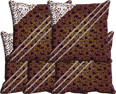 

IndiWeaves Printed Cushions Cover(Pack of 5, 40 cm*40 cm, Multicolor)