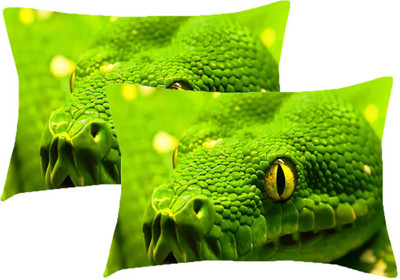 

Sleep Nature's Printed Pillows Cover(Pack of 2, 68.58 cm*45.72 cm, Multicolor)