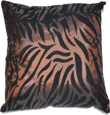 

Koncepts Self Design Cushions & Pillows Cover(42 cm*42 cm, Brown)
