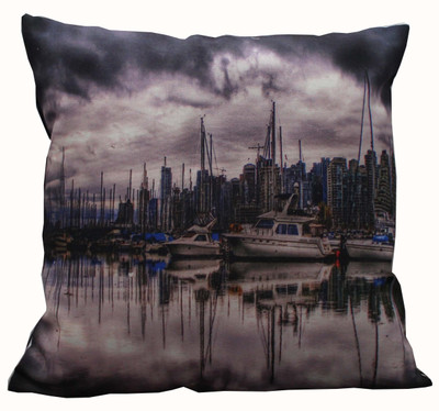 

Adishma Printed Cushions Cover(40 cm*40 cm, Black)