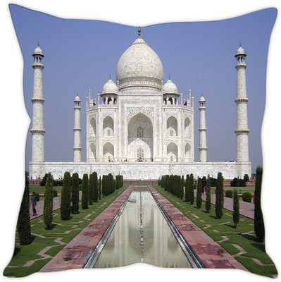 

Sleep Nature's Abstract Cushions Cover(40.64 cm*40.64 cm, Multicolor)