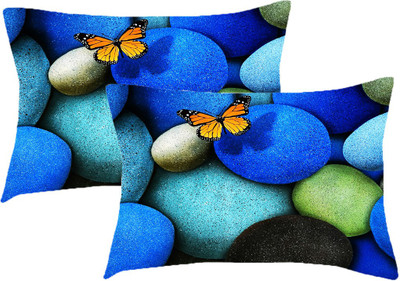 

Sleep Nature's Printed Pillows Cover(Pack of 2, 68.58 cm*45.72 cm, Multicolor)