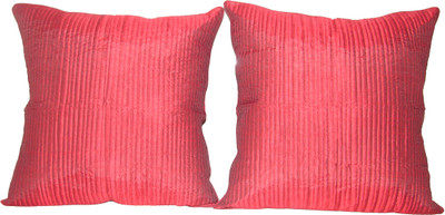 

HOME SHINE Plain Cushions Cover(Pack of 2, 60 cm*60 cm, Maroon)