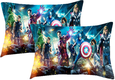 

Sleep Nature's Printed Pillows Cover(Pack of 2, 68.58 cm*45.72 cm, Multicolor)