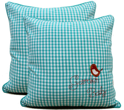 

Elan Self Design Cushions Cover(Pack of 2, 40 cm*40 cm, Multicolor)