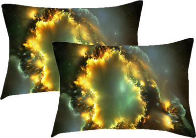 

Sleep Nature's Printed Pillows Cover(Pack of 2, 68.58 cm*45.72 cm, Multicolor)