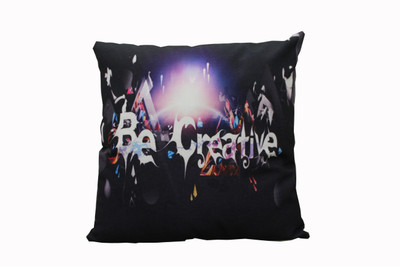 

Adishma Text Print Cushions Cover(40 cm*40 cm, Black, Multicolor)
