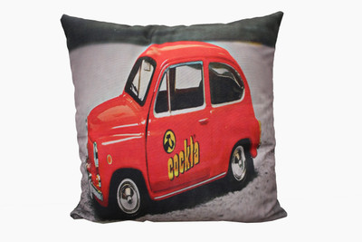 

Adishma Printed Cushions Cover(40 cm*40 cm, Red, White)