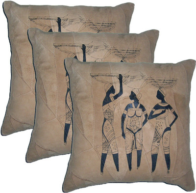 

ChicAntique Printed Cushions Cover(Pack of 3, 30 cm*30 cm, Multicolor)