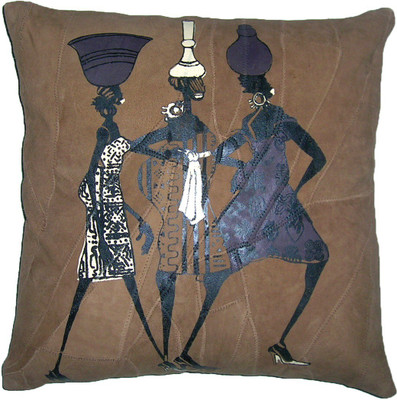 

ChicAntique Printed Cushions Cover(40 cm*40 cm, Brown)