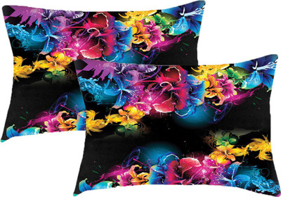

Sleep Nature's Printed Pillows Cover(Pack of 2, 68.58 cm*45.72 cm, Multicolor)