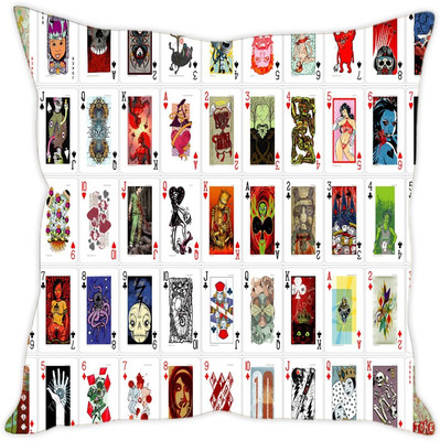 

Sleep Nature's Abstract Cushions Cover(Pack of 5, 40.64 cm*40.64 cm, Multicolor)