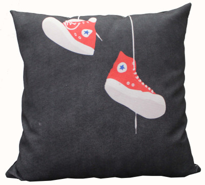 

Adishma Printed Cushions Cover(40 cm*40 cm, Black)