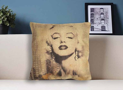 

Painting Mantra Abstract Cushions Cover(40 cm*40 cm, Multicolor)